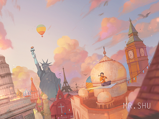 我想带你到处去飞翔