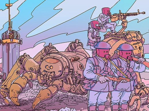 地蜘蛛侦查班（个人主页-ZMjIxNzA1ODA=） - 商业插画 - 站酷设计师三没仙人原创素材 - 站酷ZCOOL