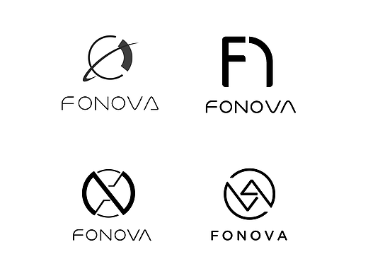 fonova星际大数据logo设计