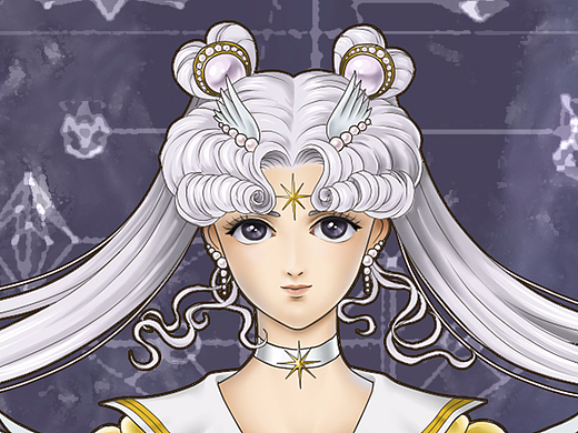 秩序插画-创作习作4400124年前美少女战士同人——水手银河插画-创作