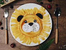 无力的周一用正能量的小狮子来打开——可丽饼芒果拼盘