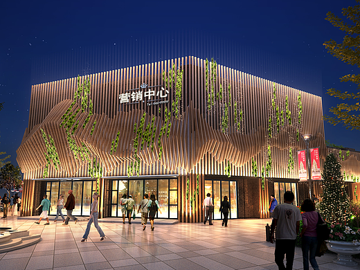 恒大林语郡售楼部（个人主页-ZMjI1Mzg4Njg=） - 建筑/空间 - 站酷设计师hongayahong原创素材 - 站酷ZCOOL