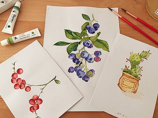 水彩（个人主页-ZMjM4MDgzODQ=） - 绘画 - 站酷设计师毛毛裤原创素材 - 站酷ZCOOL