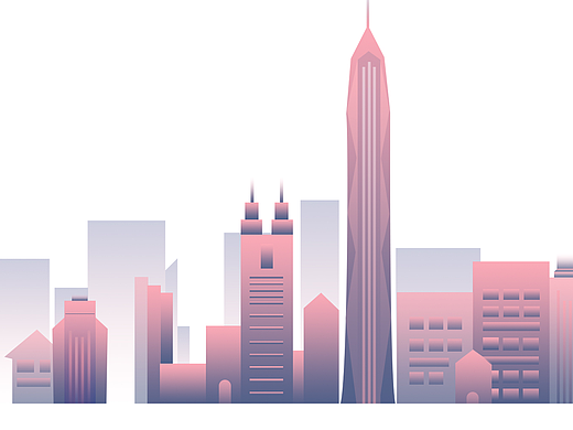 未来城市-创意图形