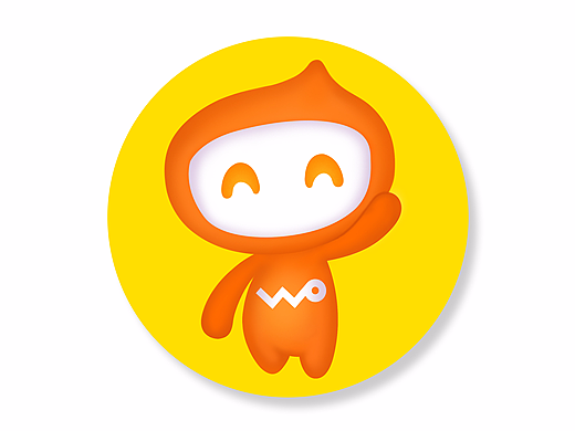 中国联通沃品牌卡通形象设计——哇哦