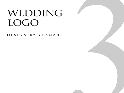 婚礼logo设计合集［三］