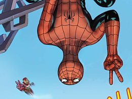 每一個愛畫畫的人都有一個漫威夢，大愛蜘蛛小人