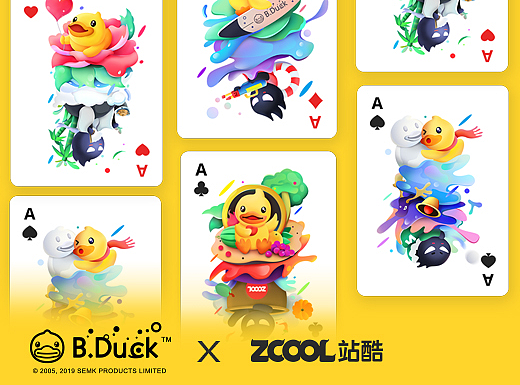 Z&B联名春夏秋冬扑克