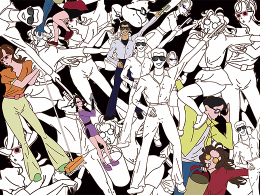 时尚劳模+健康生活