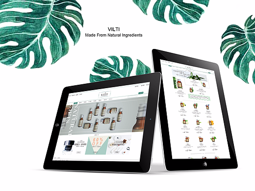 vilti官方网站前端设计