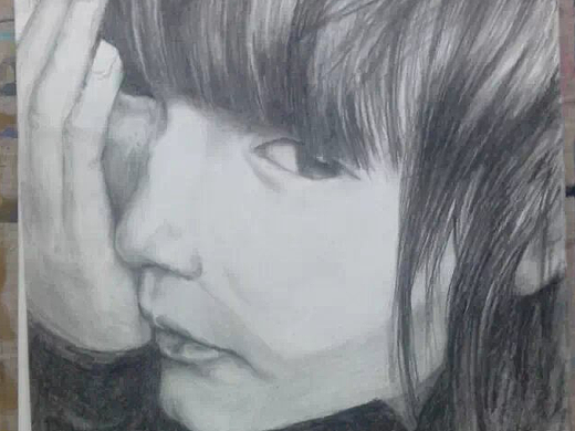 人头像写生，照片临摹（个人主页-ZMjI4NTY2NDQ=） - 创作习作 - 站酷设计师命里有时终须有zz原创素材 - 站酷ZCOOL