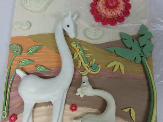 手工艺之装饰油泥作品-动画产品设计