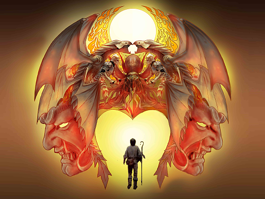 阿修罗同人海报