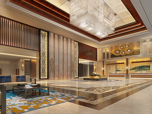 德阳专业中式主题酒店设计公司&lt;卓巧装饰&gt;