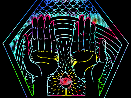 都说像算命的logo一样的一个名字修饰框体恤印制图案