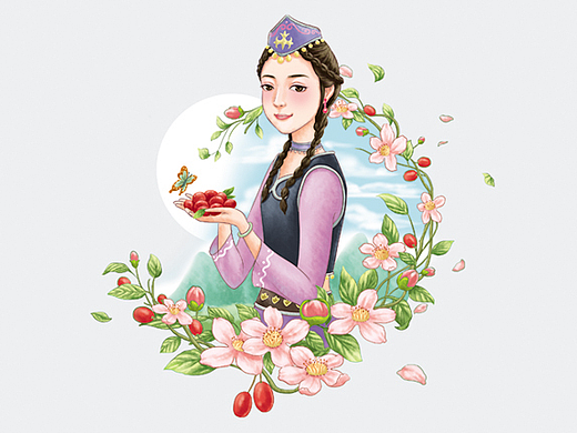 红枣插画/包装