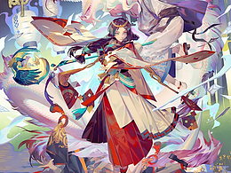 阴阳师插画