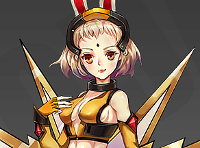 再试着来一张机甲娘