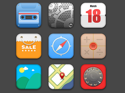 写实图标（个人主页-ZMjM0Mjg5ODQ=） - 图标 - 站酷设计师shallking00原创素材 - 站酷ZCOOL