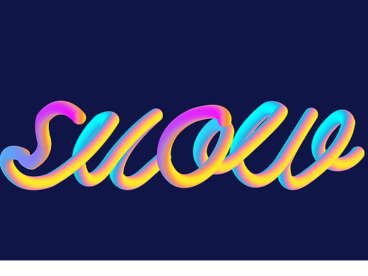 英文霓虹字字体设计（附原件）（个人主页-ZMjI1MzEzMjg=） - 图标 - 站酷设计师肥了个雪原创素材 - 站酷ZCOOL