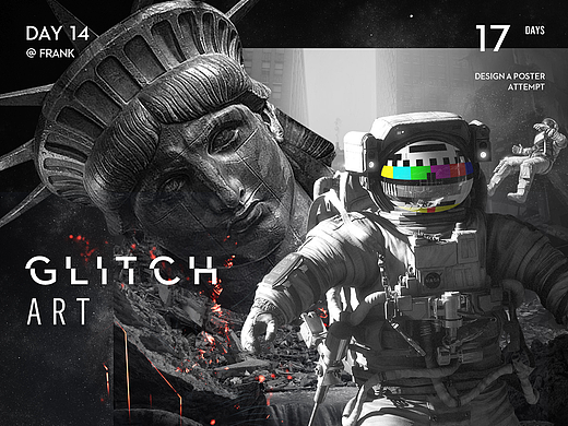 Glitch Art  30 days in 2017. （ HD. A part ）