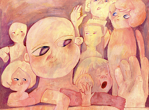 《理发师／怪娃娃／四重奏／亚当斯一家等》儿童插画