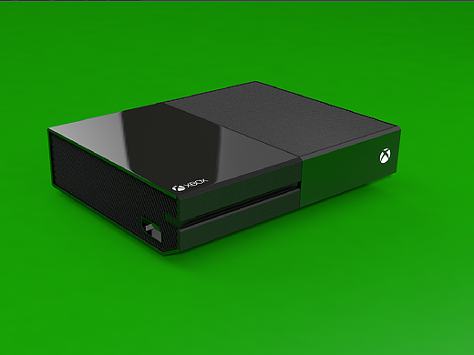 C4D初学者跟着教程临摹Xbox