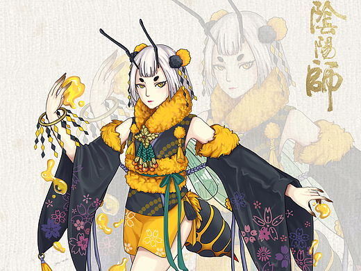 虫师-花成蜜就（个人主页-ZNDA3MTI2Njg=） - 商业插画 - 站酷设计师梦野间原创素材 - 站酷ZCOOL