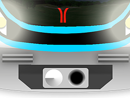 廣州地鐵十三號(hào)線列車平面圖