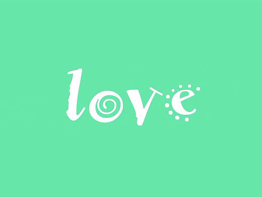 《LOVE》——文字动画