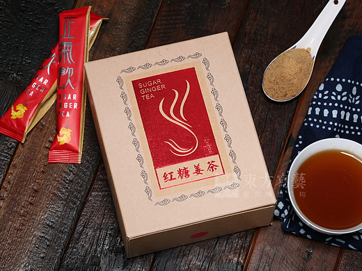 产品摄影--红糖姜茶