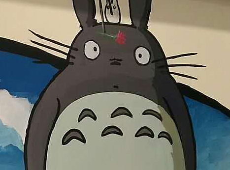 墙绘 龙猫系列（个人主页-ZMjI5NjA3OTY=） - 绘画 - 站酷设计师丛林薇薇原创素材 - 站酷ZCOOL