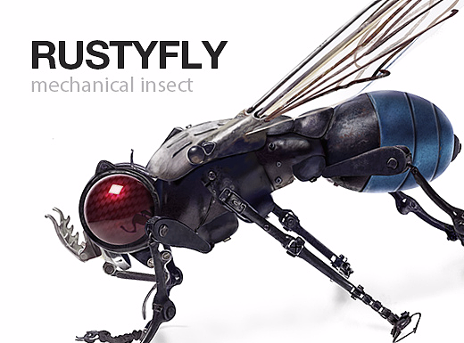 写实绘制 - Rusty Fly 