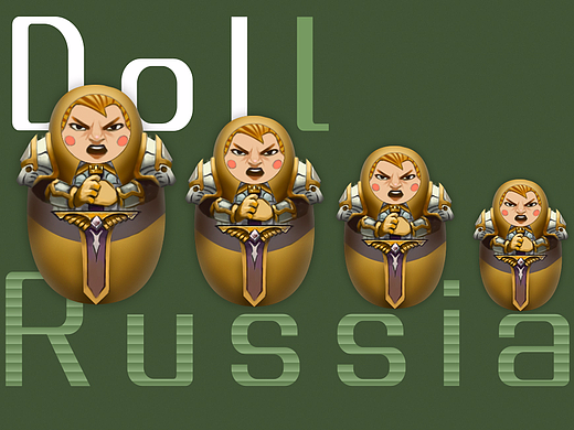 王者荣耀。套娃（个人主页-ZMjQyMTQ3MDg=） - 生活用品 - 站酷设计师恒星骑士原创素材 - 站酷ZCOOL