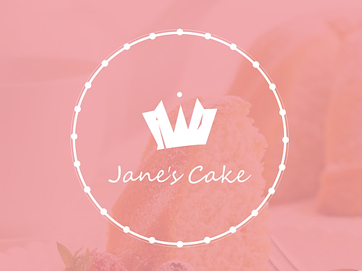 jane's cake 甜品店VI