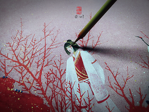 【縛海集—紅顏—紅瓶兒—鹿丫—白繡犼】翔魚—附過程