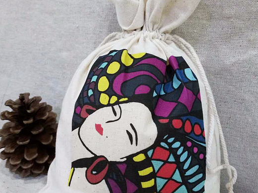 傣族装饰风格插画