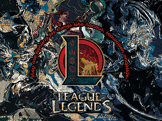 For honor 混沌之戰(zhàn) 抽象畫（個人主頁-ZMjk2NzYyMjA=） - 其他平面 - 站酷設計師楓橋夜泊原創(chuàng)素材 - 站酷ZCOOL