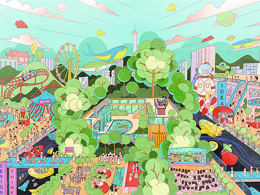 《隐于市朝，缔造大千》