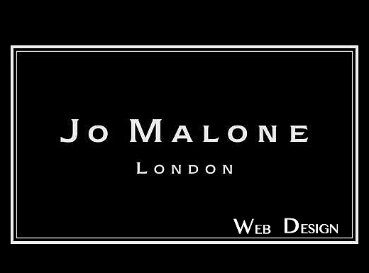 Jomalone 品牌网站web设计