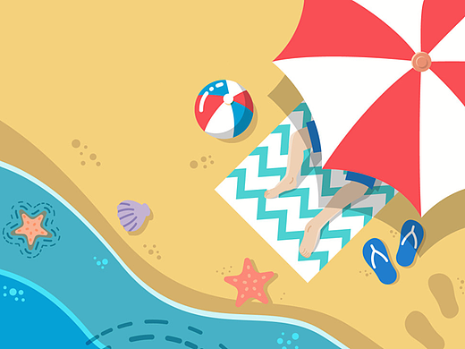 一组可爱风格图标