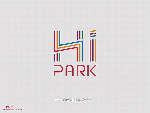 HI park 标志设计