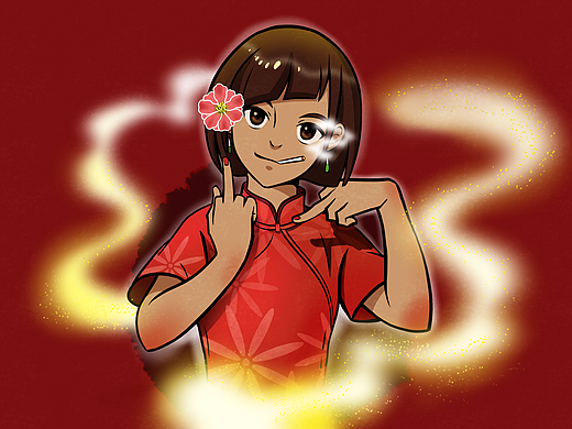 一年前在iPad上的一些涂鸦