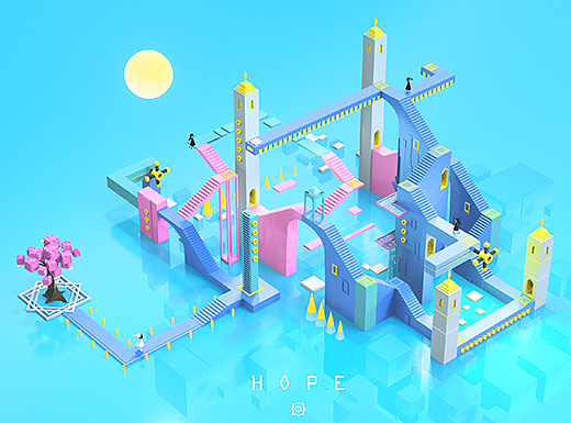 纪念碑谷 x HOPE