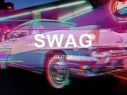 GLITCH信号故障 海报 练习