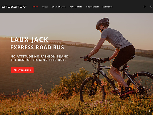 LAUX JACK單車頁面（個(gè)人主頁-ZMjMyNzUzMDQ=） - 企業(yè)官網(wǎng) - 站酷設(shè)計(jì)師隱香悠悠原創(chuàng)素材 - 站酷ZCOOL