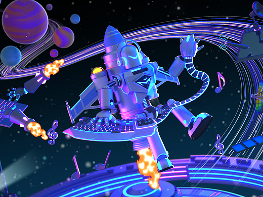 机械师-太空漫游者（个人主页-ZNDA2MTQzOTI=） - 其他平面 - 站酷设计师TomiK原创素材 - 站酷ZCOOL