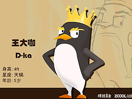 騰訊網(wǎng)卡品牌形象—王大咖