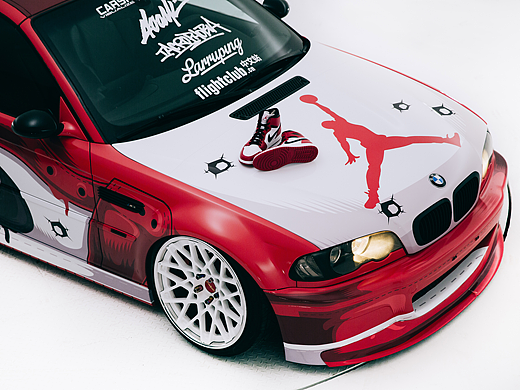 AirJordan · 400ml · iAcro-打造球鞋主题改装车