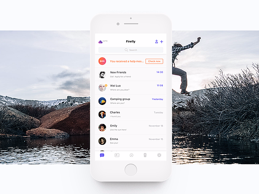 Firefly萤火虫-户外通信救生智能硬件适配App